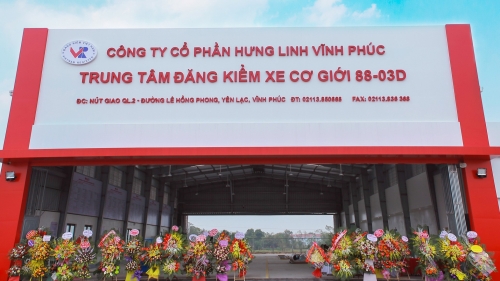 Vĩnh Phúc: Trạm sạc VinFast - Trạm đăng kiểm 8803D